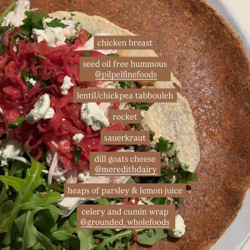 TOMATO & CAPSICUM WHEAT FREE WRAP