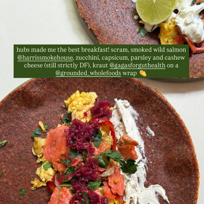 SAMPLE PACK - 4 WHEAT FREE WRAPS