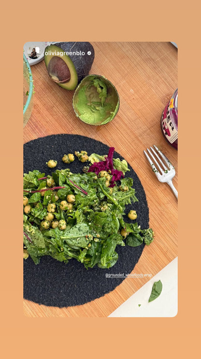 CAULIFLOWER & BLACK SESAME WHEAT FREE WRAP