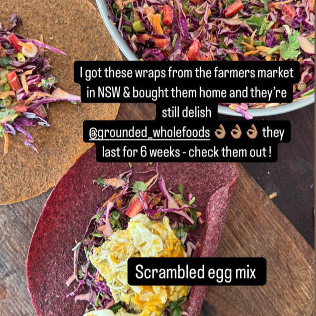 CORN & BEETROOT WHEAT FREE WRAP